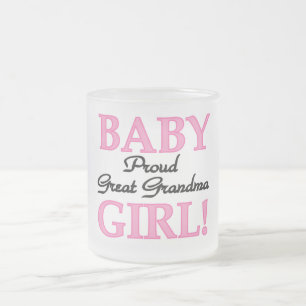Tasse Givré Fier Grand Grand-mère Baby Girl Tshirts et cadeaux