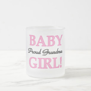 Tasse Givré Fier Grand-mère Baby Girl Tshirts et cadeaux