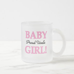 Tasse Givré Fier Oncle Baby Girl Tshirts et cadeaux