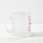 Tasse Givré Fier Tante Bébé Fille T-shirts et cadeaux (Gauche)