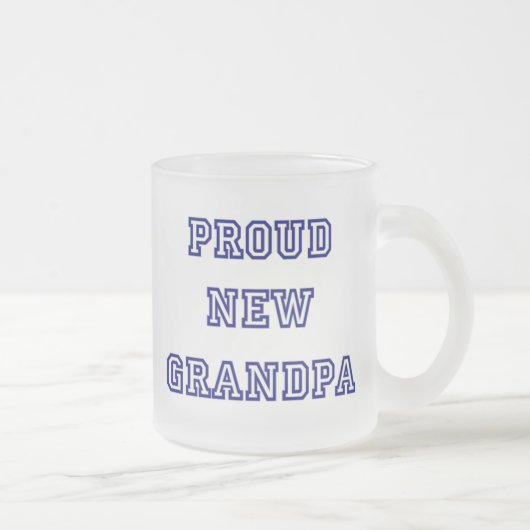 Tasse Givré Fiers nouveaux T-shirts Grandpa-University (Droit)