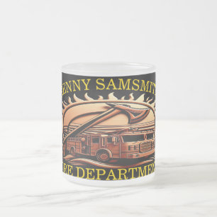 Tasse Givré Fiery Valor Intricablement Héroïque Conception De