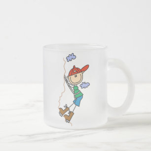 Tasse Givré Figure de bâche Escalade roche
