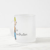 Tasse Givré Figure de stylet de construction (Devant gauche)