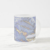 Tasse Givré Fire & Ice, abstrait numérique (Devant droit)