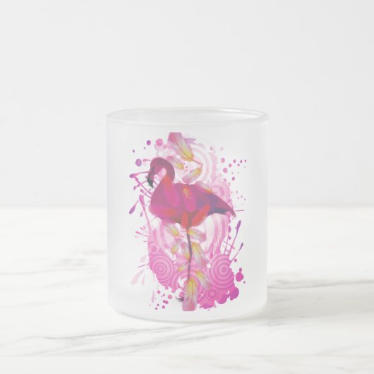 Tasse Givré Flamant rose (Centre)