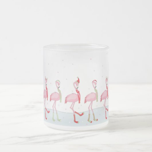 Tasse Givré Flamingo de Noël (Centre)