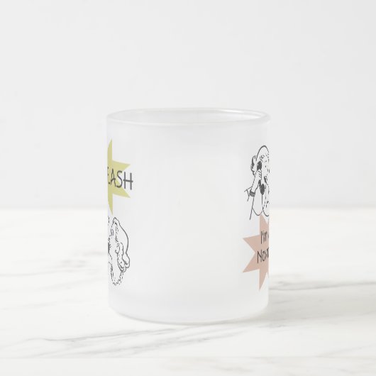 Tasse Givré Flash d'information je suis des T-shirts et des (Centre)