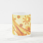 Tasse Givré Flèches de Noël dorées (Centre)