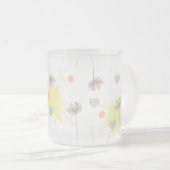 Tasse Givré fleur (Devant droit)