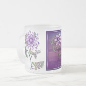 Tasse Givré Fleur dans le désert (Devant gauche)