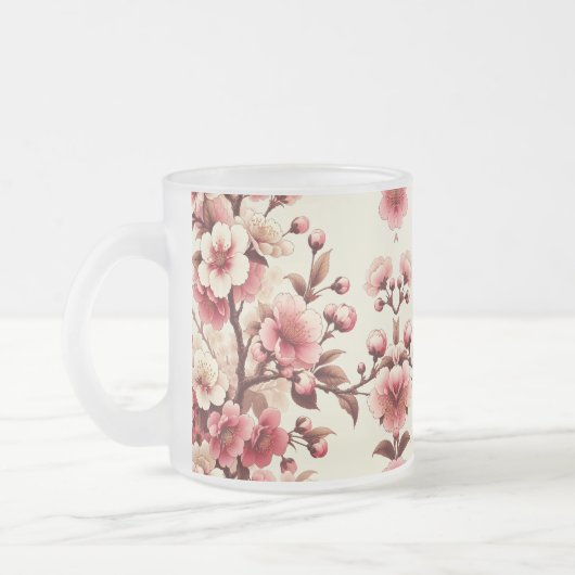 Tasse Givré Fleur de Cerisier (Gauche)