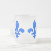 Tasse Givré Fleur de lis (Devant gauche)