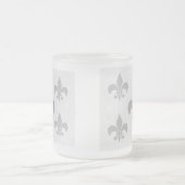 Tasse Givré Fleur-De-Lis Élégant (Centre)