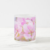 Tasse Givré Fleur de pomme rose (Centre)