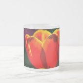 Tasse Givré Fleur de tulipe rouge (Centre)