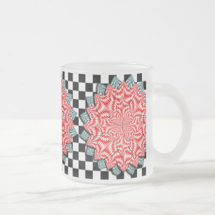 Tasse Givré Fleur numérique par Kenneth Yoncich