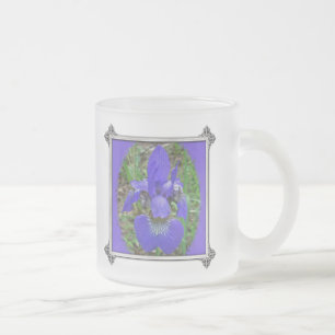 Tasse Givré Fleur sauvage sibérien de l'Iran - Iris sibirica