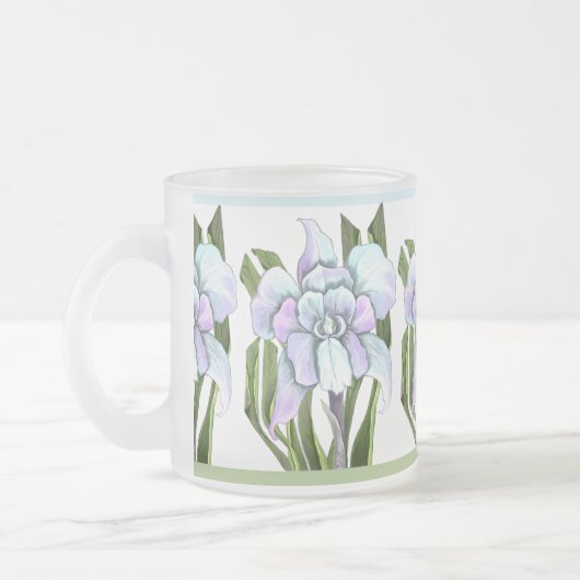 Tasse Givré Fleur Smeraldo (Gauche)