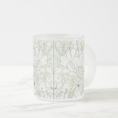 Tasse Givré Fleurs abondantes Pastel (Devant droit)