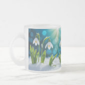 Tasse Givré Fleurs de neige (Gauche)