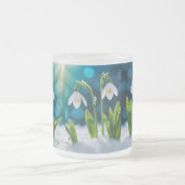 Tasse Givré Fleurs de neige (Centre)
