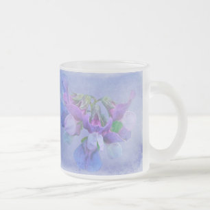 Tasse Givré Fleurs de pois de plage