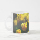 Tasse Givré Fleurs de tulipe jaune (Gauche)