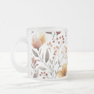 Tasse Givré Fleurs Floral Pattern Sublimation-95653