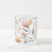 Tasse Givré Fleurs Floral Pattern Sublimation-95653 (Centre)