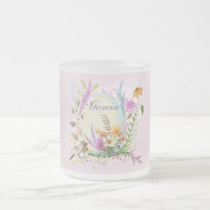 Tasse Givré Fleurs florales d'Oeufs de Pâques du printemps
