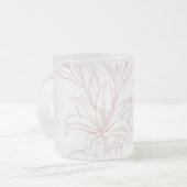 Tasse Givré Fleurs Motif 10 (Devant gauche)