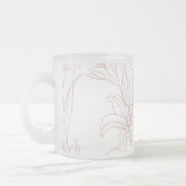 Tasse Givré Fleurs Motif 10 (Gauche)