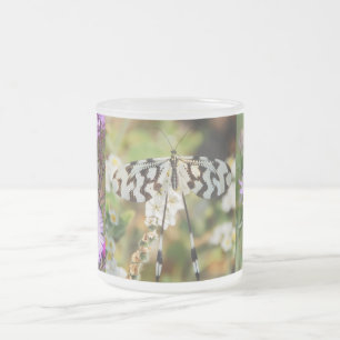 Tasse Givré Fleurs Papillons Floraison Mariage Bain de Rêve