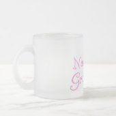 Tasse Givré Fleurs roses Nouveaux T-shirts et cadeaux grand-mè (Gauche)