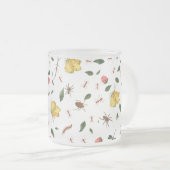 Tasse Givré Fleurs sauvages et bogues branchés (Devant droit)