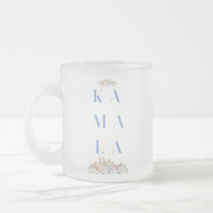 Tasse Givré Fleurs. Subtil. Kamala Harris