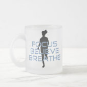 Tasse Givré Focus Croyez Breathe Blue T-shirts (Gauche)