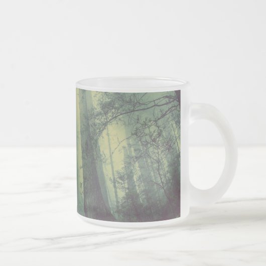 Tasse Givré Forêt brumeuse majestueuse (Droit)