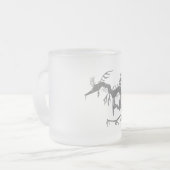 Tasse Givré Fossile feuillu de dragon de mer (Devant gauche)