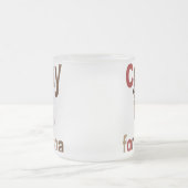 Tasse Givré Fou pour le cacao (Centre)