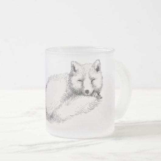 TASSE GIVRÉ FOX POLAIRE (Devant droit)
