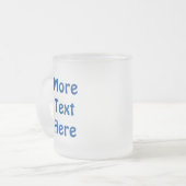 Tasse Givré Fractal Bluestar (Devant gauche)