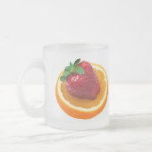 Tasse Givré Fraise et orange (Gauche)