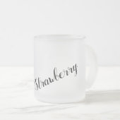 Tasse Givré Fraise noire (Devant droit)