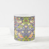 Tasse Givré Fraise Thief Oiseaux William Morris (Devant gauche)