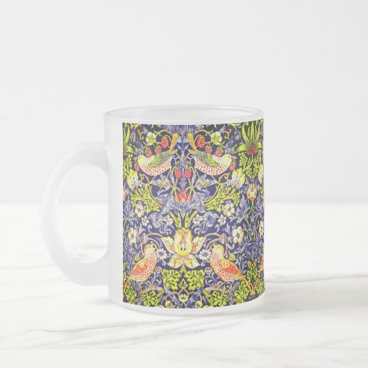 Tasse Givré Fraise Thief Oiseaux William Morris (Gauche)
