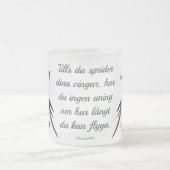 Tasse Givré Frostad glasmugg — Fåglar (Centre)