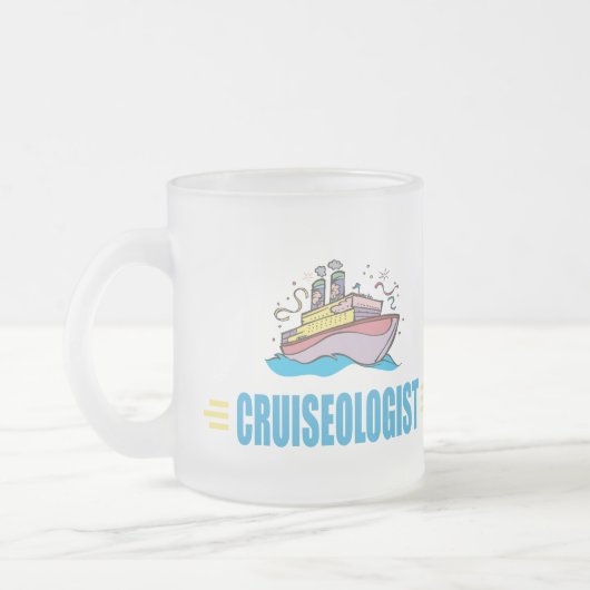 Tasse Givré Funny Cruise Ship (Gauche)