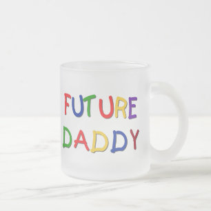Tasse Givré Futur papa Couleurs primaires Tshirts et cadeaux